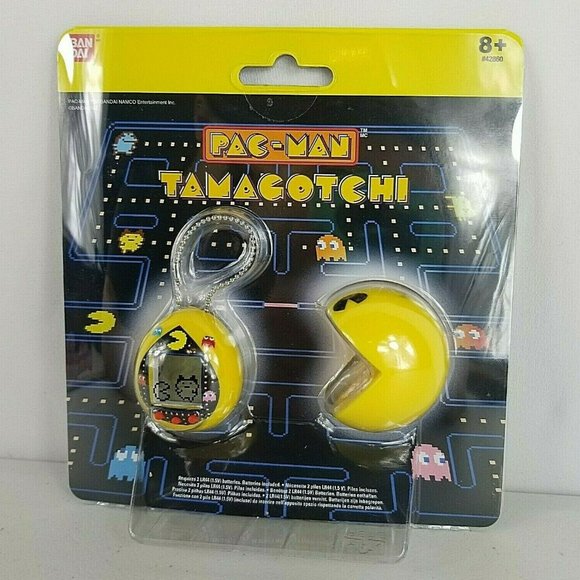 Pac Man Deluxe Tamagotchi Yellow Case BANDAI - Picture 1 of 7